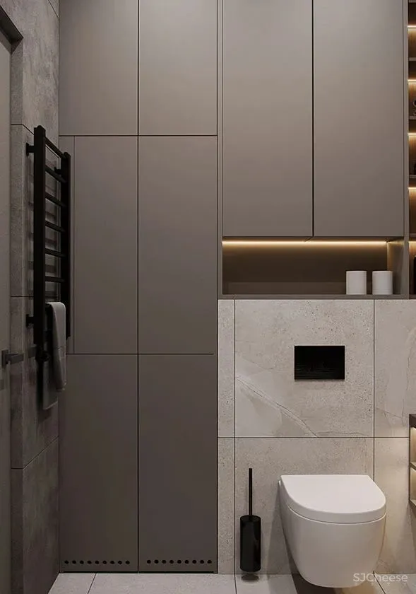 51㎡小户型住宅，灰的深邃与高级质感！