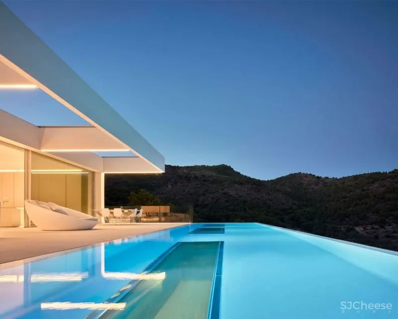 610㎡极简豪宅，宁静的高级感！