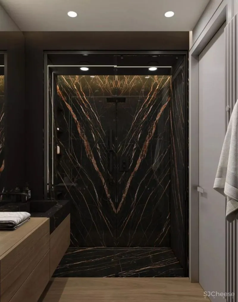 高级灰携手胡桃木，弹奏家居装饰新篇章