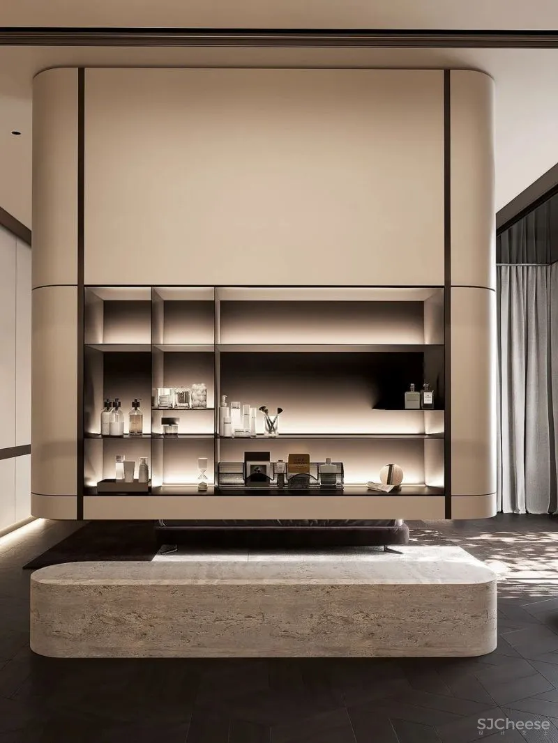 自然色彩的完美融合，优雅舒适的居住空间！