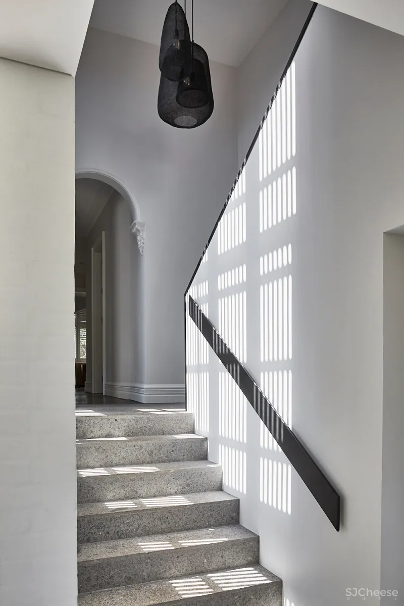 A CRAFTED LANTERN CARTHONA HOUSE BY DANIEL BODDAM STUDIO.