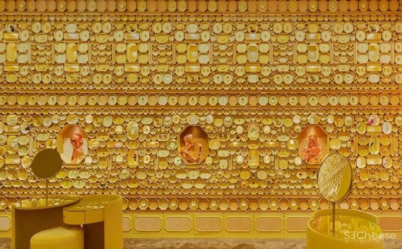 施华洛世奇(swarovski)全新概念店,并推出了全新的品牌标识