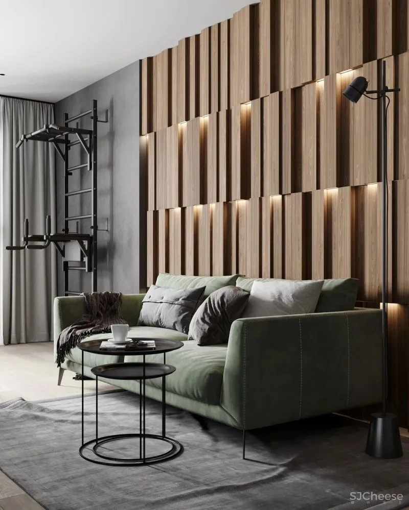 177㎡纯灰大宅,纯粹舒适的设计感之家