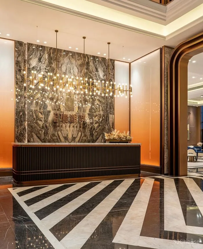 奥迅设计 艺术与场景共舞 佛山方直珑湖湾售楼部