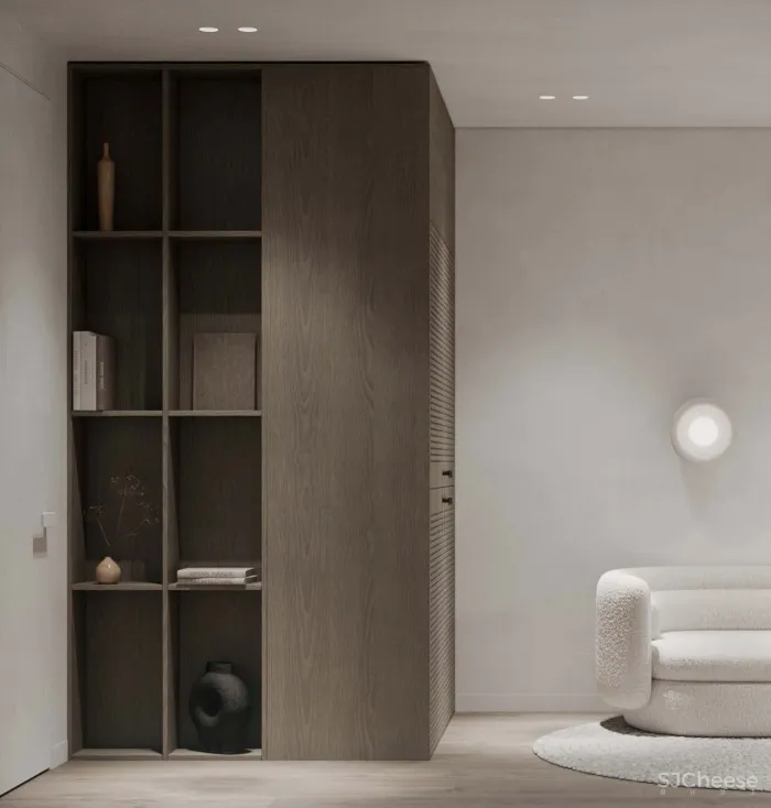 72㎡ 二室一厅二卫,精致的简约设计超有格调!