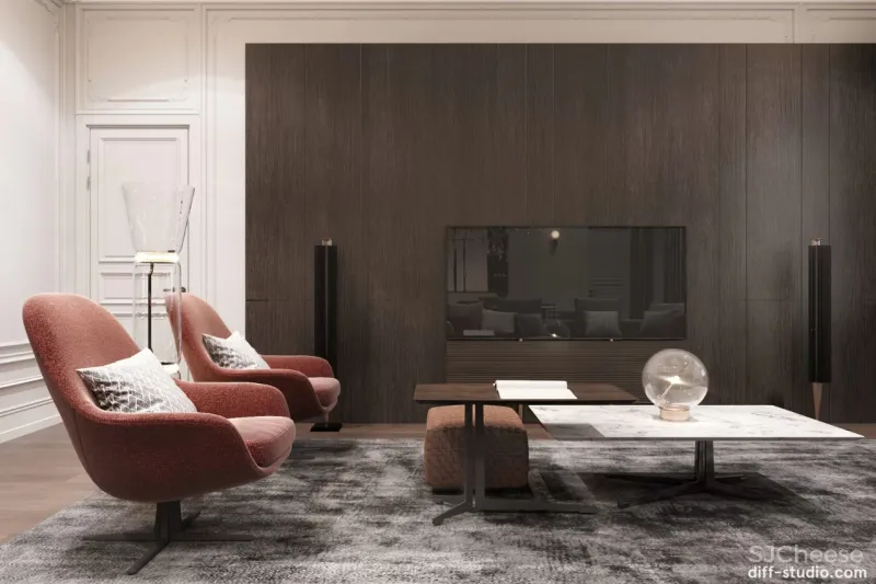 维也纳160㎡私宅设计，非凡品味！