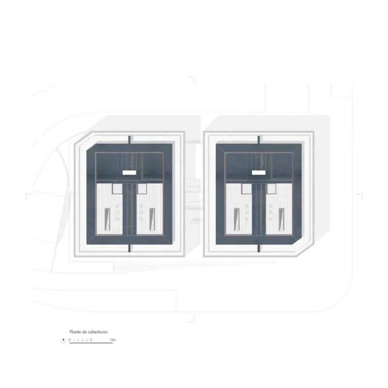 用20,000块陶瓷做外立面的公寓楼,内部却是极简的精装标准