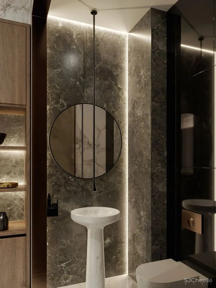 240㎡现代折衷主义,奢尚!