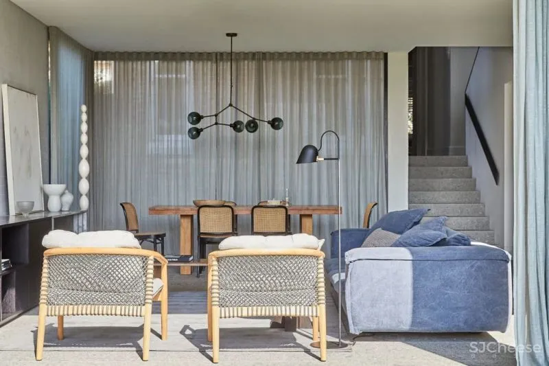 A CRAFTED LANTERN CARTHONA HOUSE BY DANIEL BODDAM STUDIO.