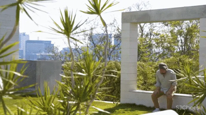 设计师夫妇的极简私宅，屋顶花园设计得太仙了！