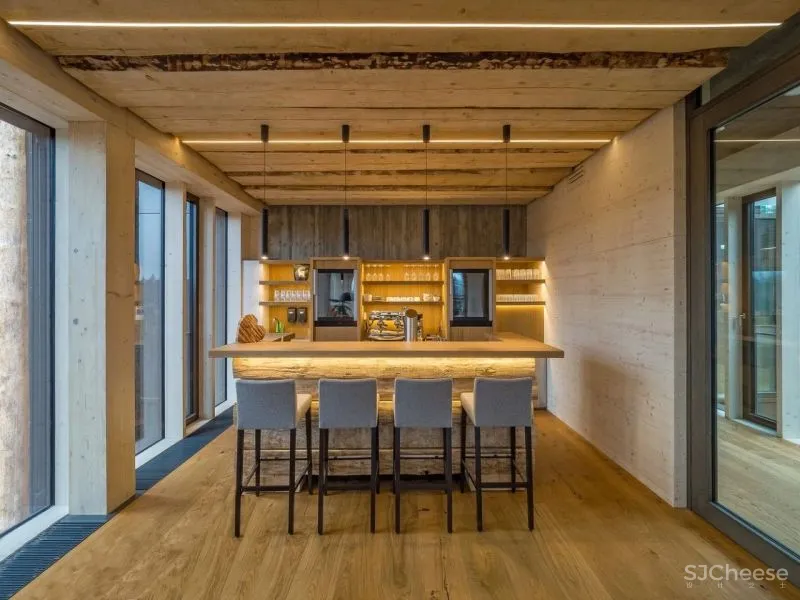 19米云杉树‘表皮’，Ziegler木材总部 Brückner - Brückner Architekten