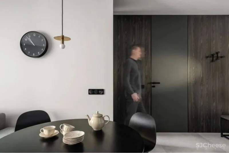 115㎡高级灰 原木风,让简约更有格调!