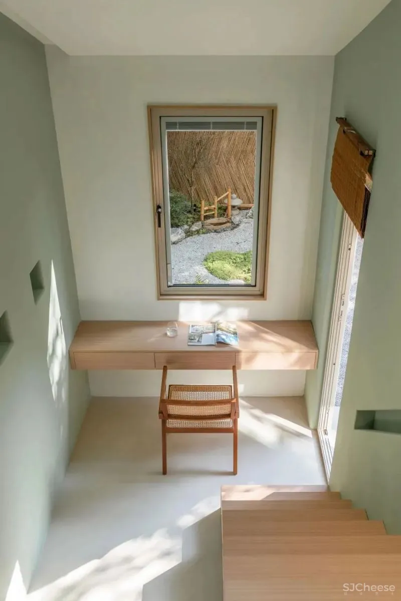 风和树影，重获新生的70㎡上海老洋房 桐话空间