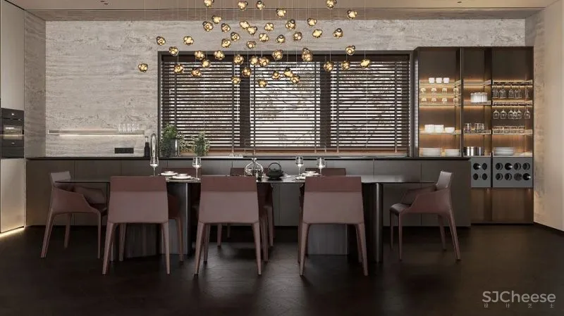 自然色彩的完美融合，优雅舒适的居住空间！