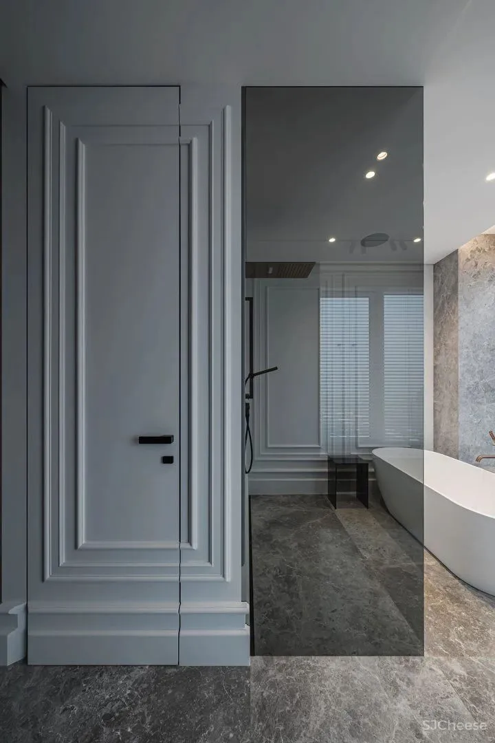 YODEZEEN新作 127㎡现代轻奢,帅气!