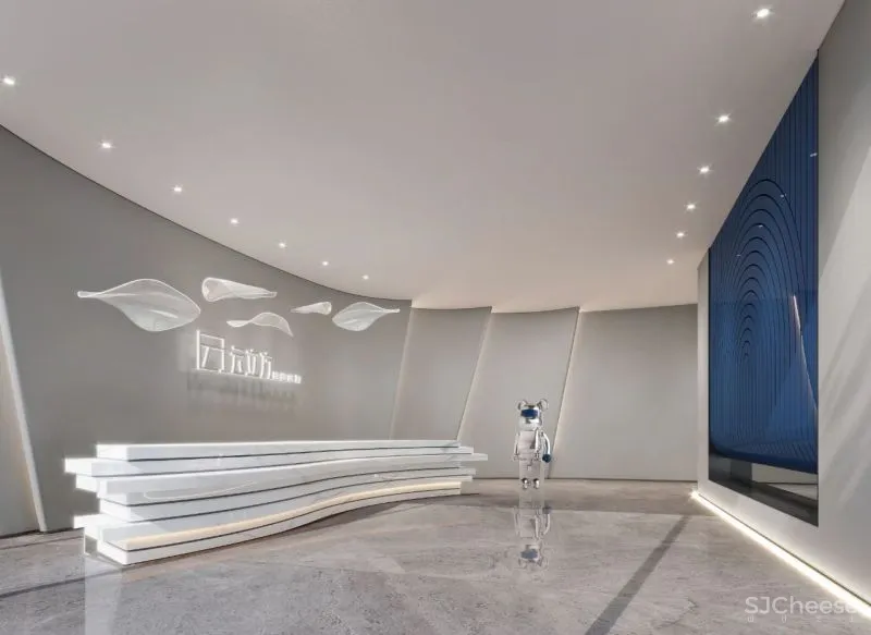 飞视新作 独特的空间气质 —— 绿都地产郑州云立方展示中心