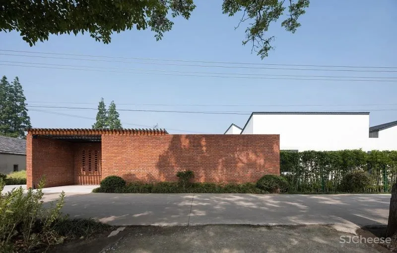 稻田里的家 园中有屋,屋中有院