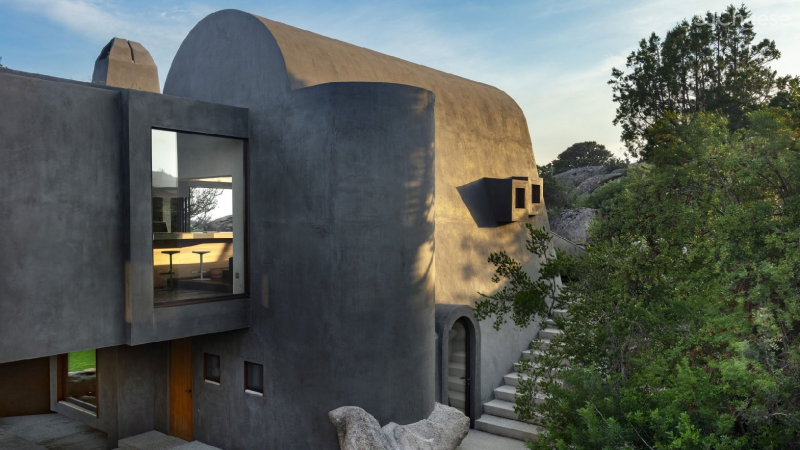 750㎡乡野别墅,与自然融为一体的设计典范