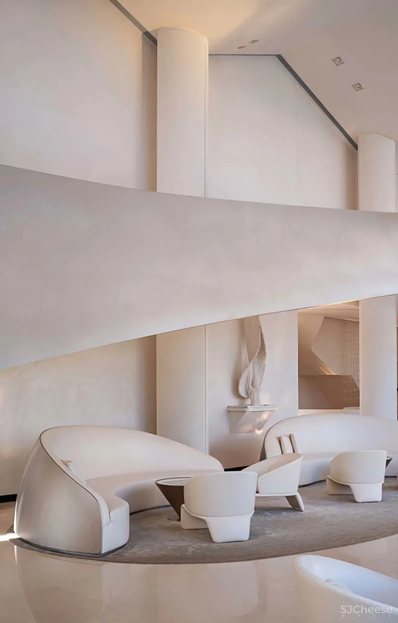 曲线交织,创造独特的艺术韵律 广州GBD设计