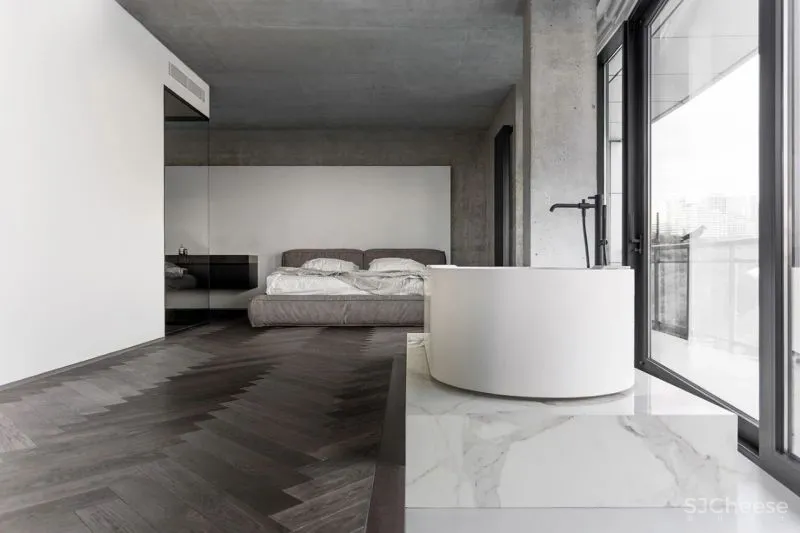 超广角落地窗私人公寓，不出户眺望整个黑海！