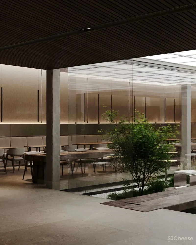 Nikita Riasov新作|体验材质的生活餐馆