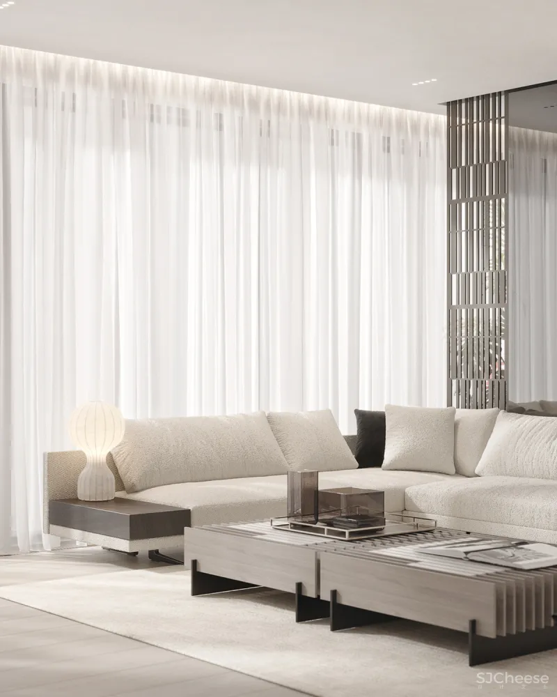 170㎡极简宁静,城市魅力