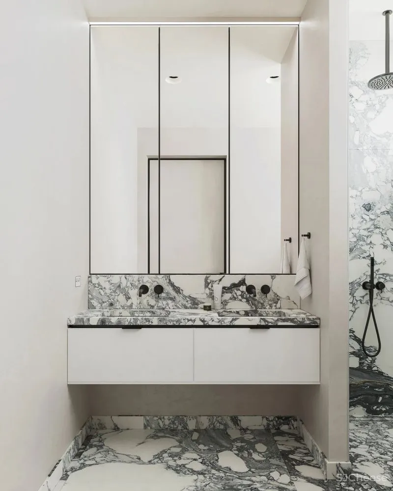 135㎡极简私宅,简单生活不简单的设计!