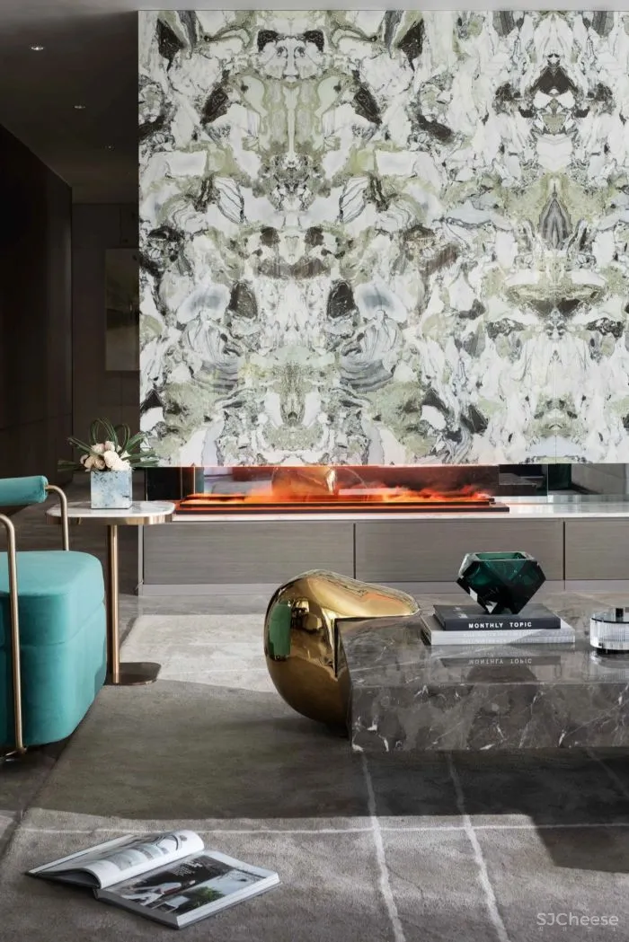 292㎡春城大平层,充满诗意的现代轻奢格调 美纵设计