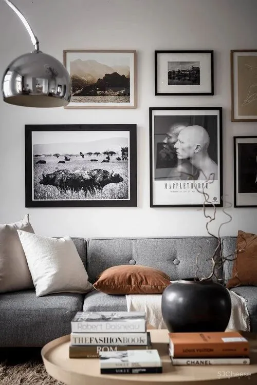 白色 灰色,北欧颜色