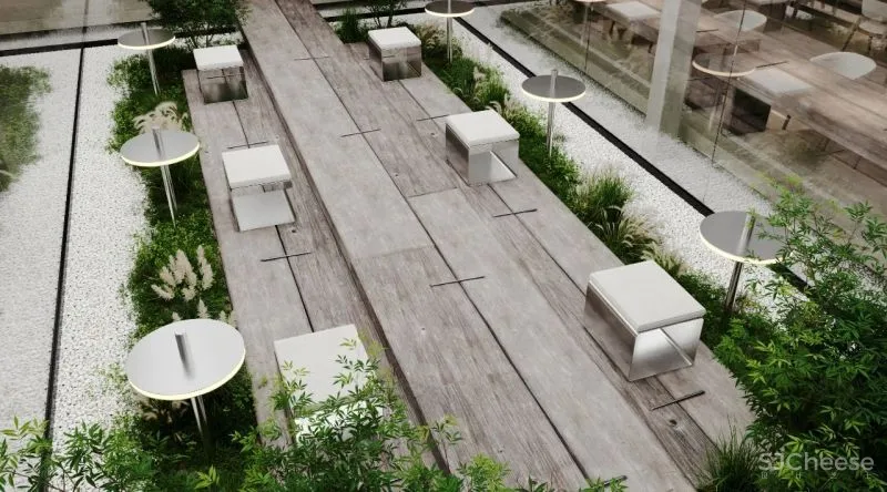 Nikita Riasov新作|体验材质的生活餐馆