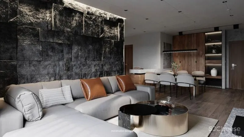 120㎡高级灰,尽显简约之美!