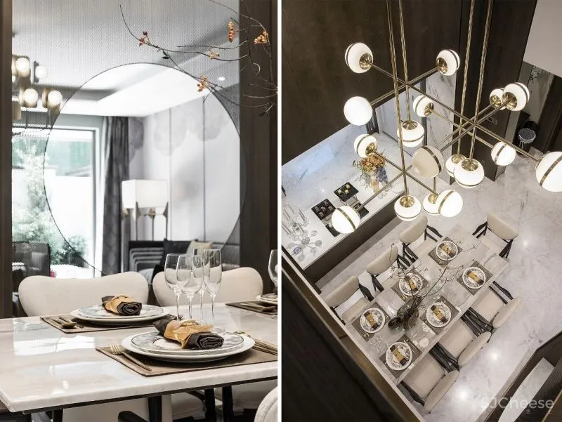 400㎡叠拼别墅，现代繁冗中的简雅设计