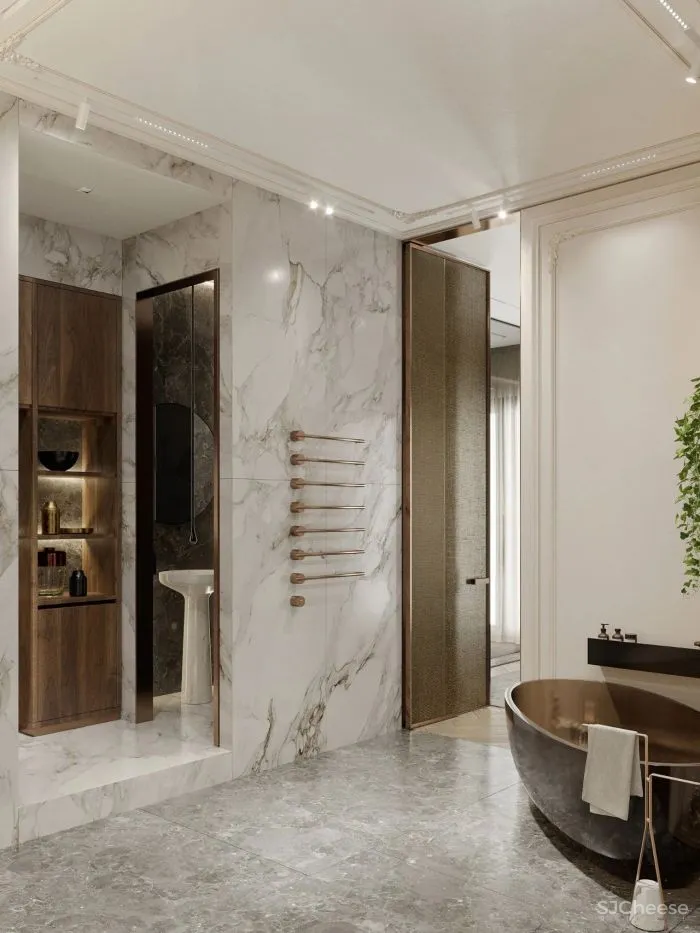 240㎡现代折衷主义,奢尚!