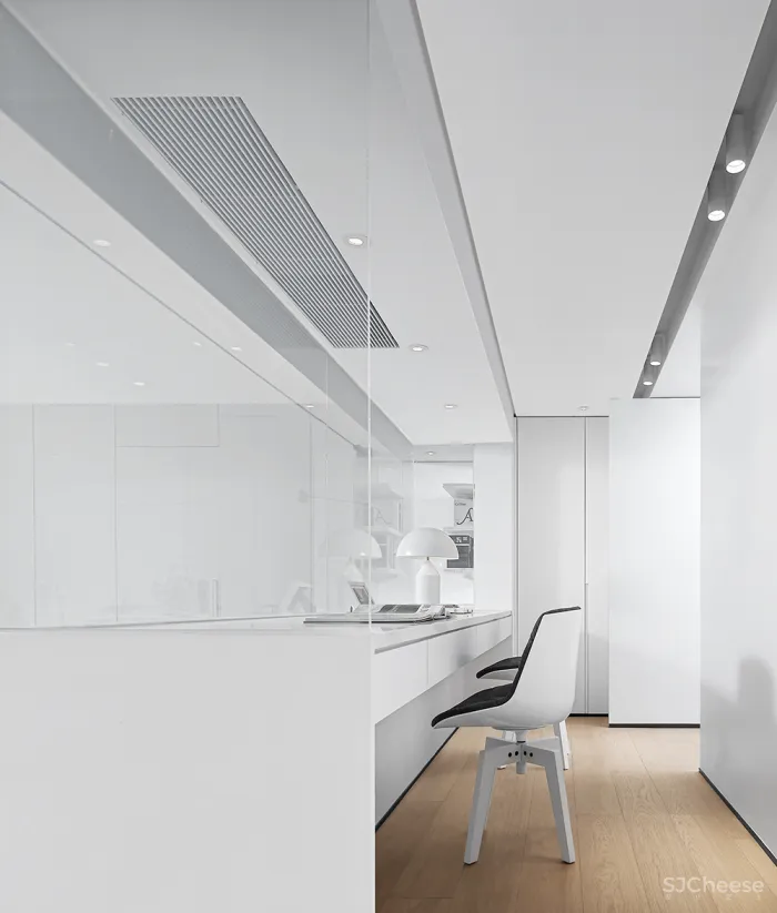 200㎡ 开放式大平层,极简黑白灰 · 讲述留白的艺术!