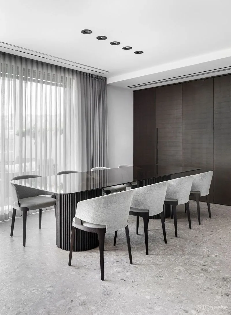 215㎡极简大平层，大美！