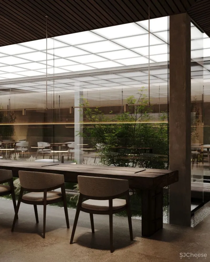 Nikita Riasov新作|体验材质的生活餐馆