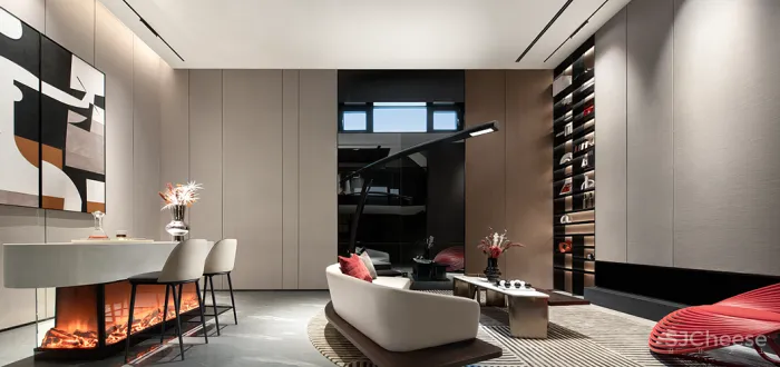 元禾大千:经典色彩搭配,红与黑的灵魂对白!