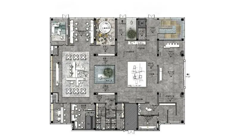奥迅设计:竹中雅境望繁花,绿意中感受悠然之韵