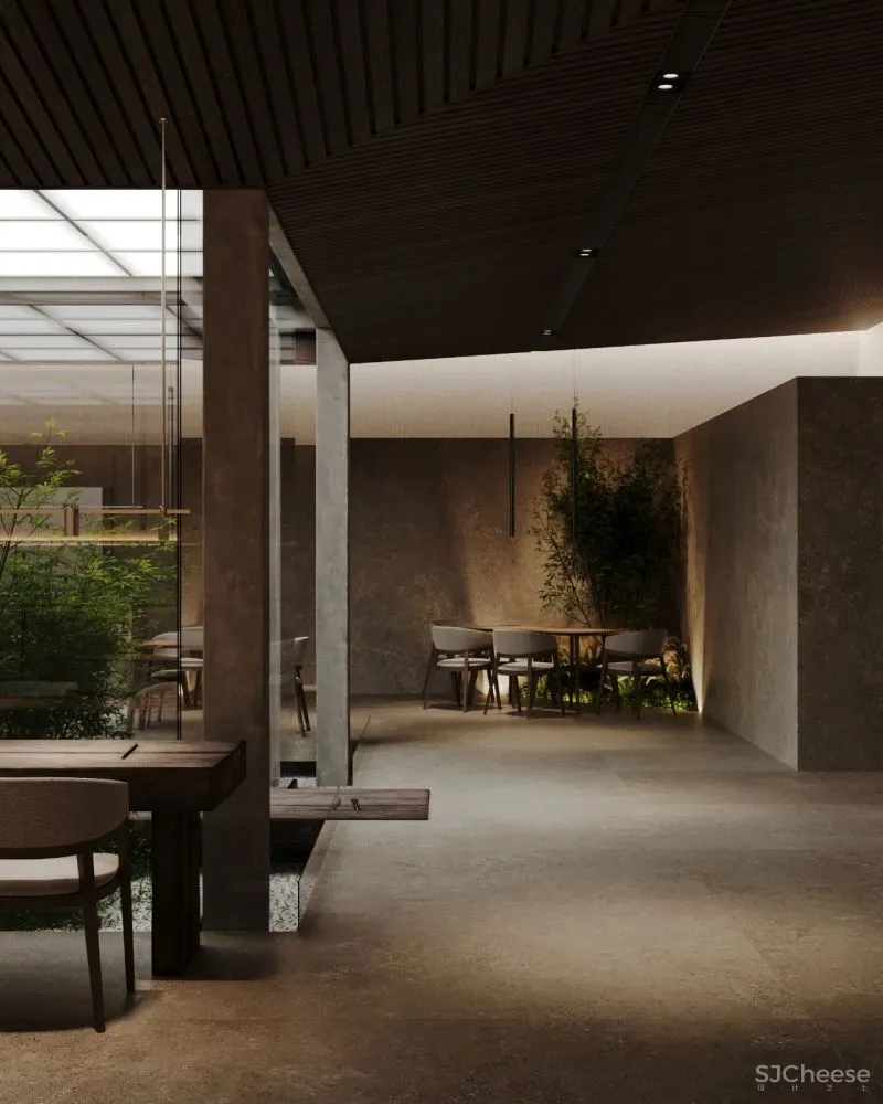 Nikita Riasov新作|体验材质的生活餐馆