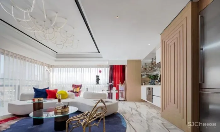 LSD葛亚曦-澳洲Stack 上海内环内「万科·中興路一號」skyline天际样板间