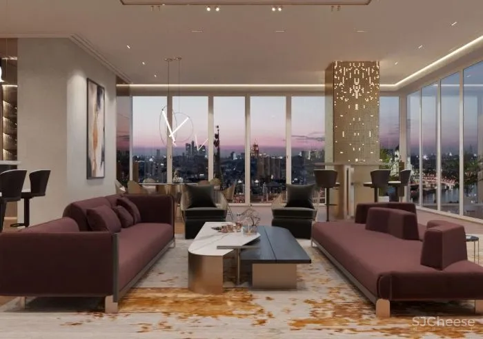 壮丽!城市景观豪宅