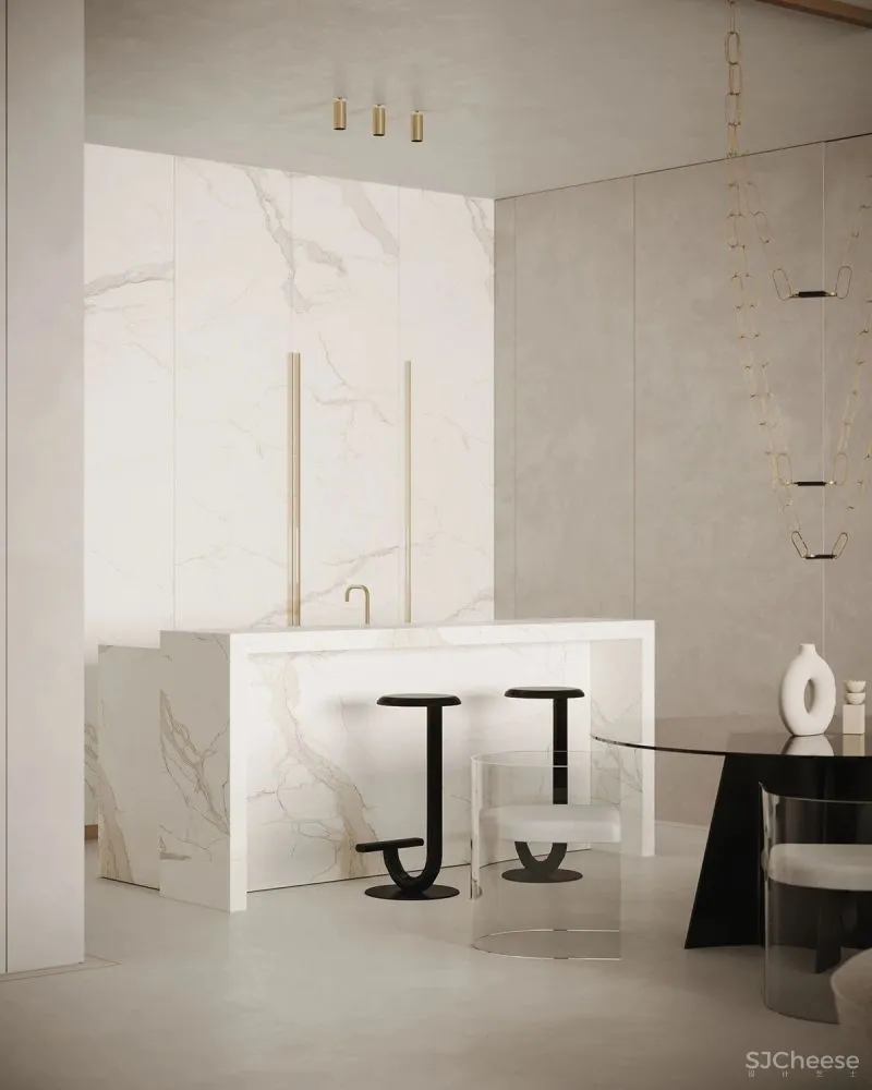 170㎡极简宁静,城市魅力