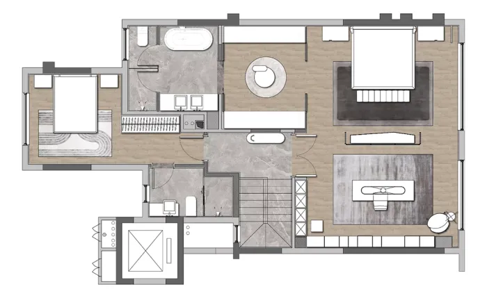 元禾大千:经典色彩搭配,红与黑的灵魂对白!