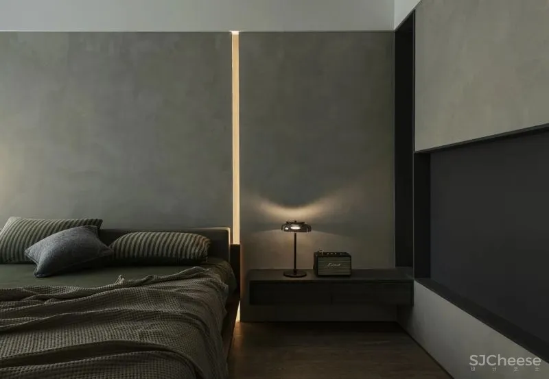 焦糖色 木肌理，有序沉稳的生活基调 璞珥空间设计