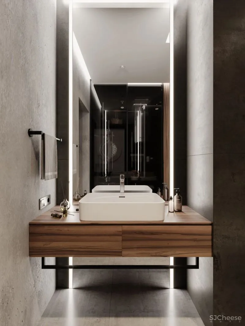 177㎡纯灰大宅,纯粹舒适的设计感之家