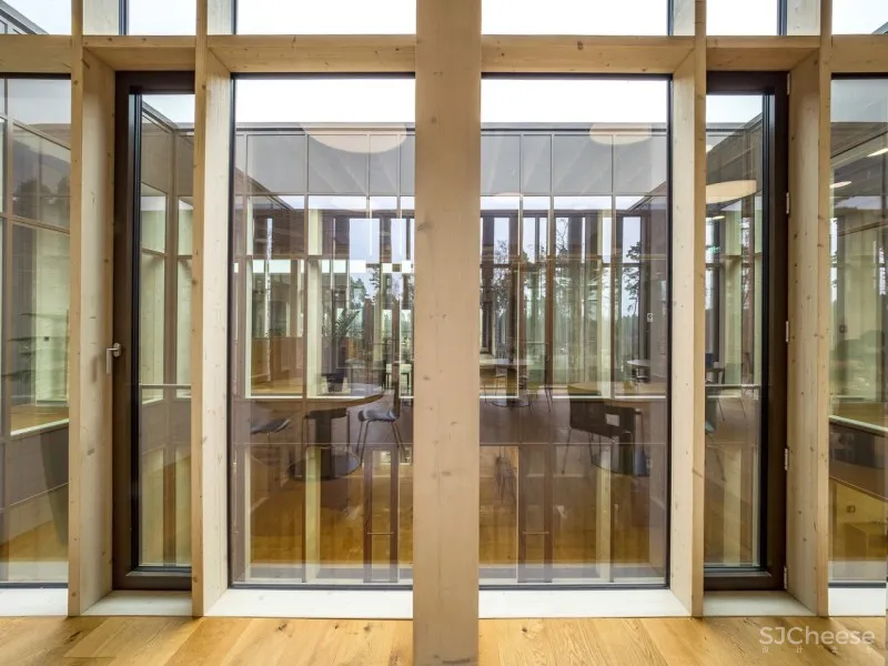 19米云杉树‘表皮’，Ziegler木材总部 Brückner - Brückner Architekten