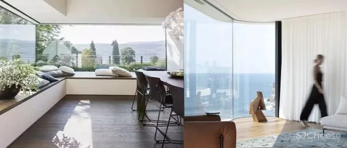 直线变曲线,极简设计的另一种手法