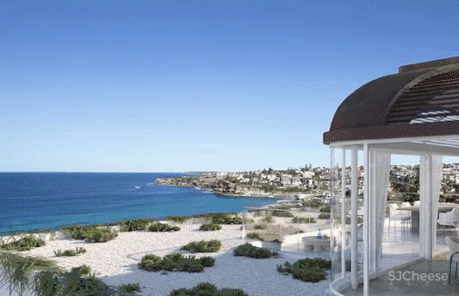 海景豪宅也太美了！简单、干净，藏不住的奢华！