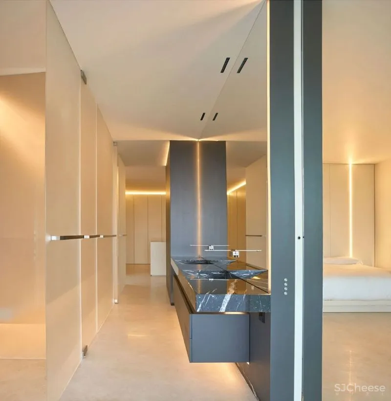 610㎡极简豪宅，宁静的高级感！