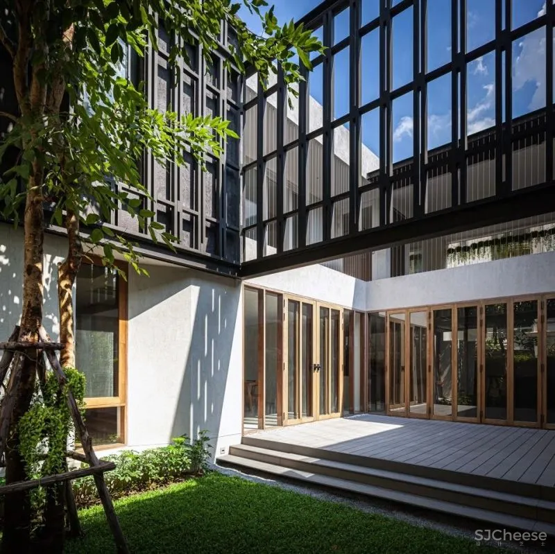 新作 凉廊连接的九宫格 第二代11号住宅 Beautbureau